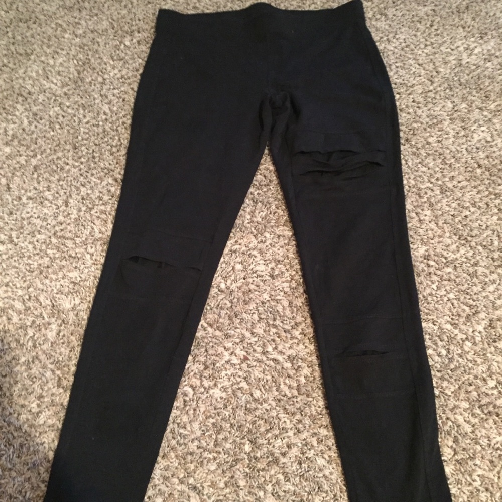 Express Ripped Leggings Size Medium